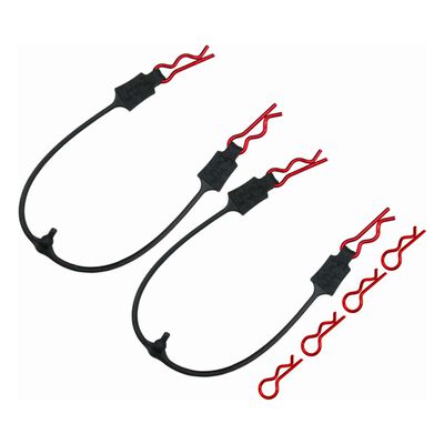 1/8 - 1/10 Rubber Leash Body pin (Red) 1/8 - 1/10 Rubber Leash Body pin (Red)