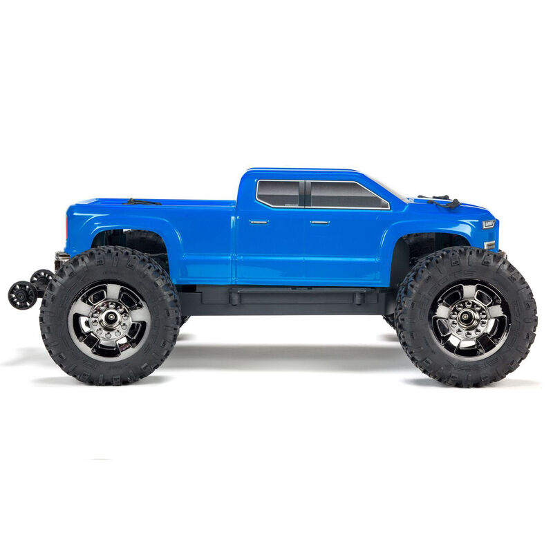 1/10 BIG ROCK CREW CAB 3S BLX 4WD Brushless Monster Truck with Spektrum RTR, Blue
