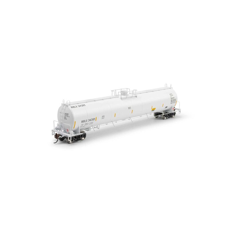 Athearn Genesis HO UTC 33K LPG Tank Car- Early, MBLX #34391 Athearn Genesis HO UTC 33K LPG Tank Car- Early, MBLX #34391