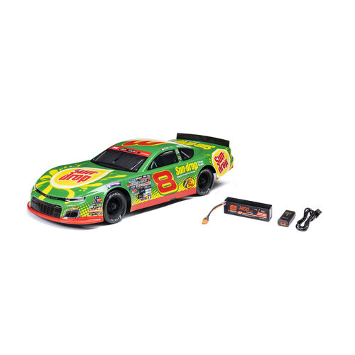 Losi 1/12 ALM RC Race Car Dale Earnhardt Jr. No. 8 2025 Sun Drop Chevrolet ZL1 2S AWD On-Road (Battery & Charger Included)