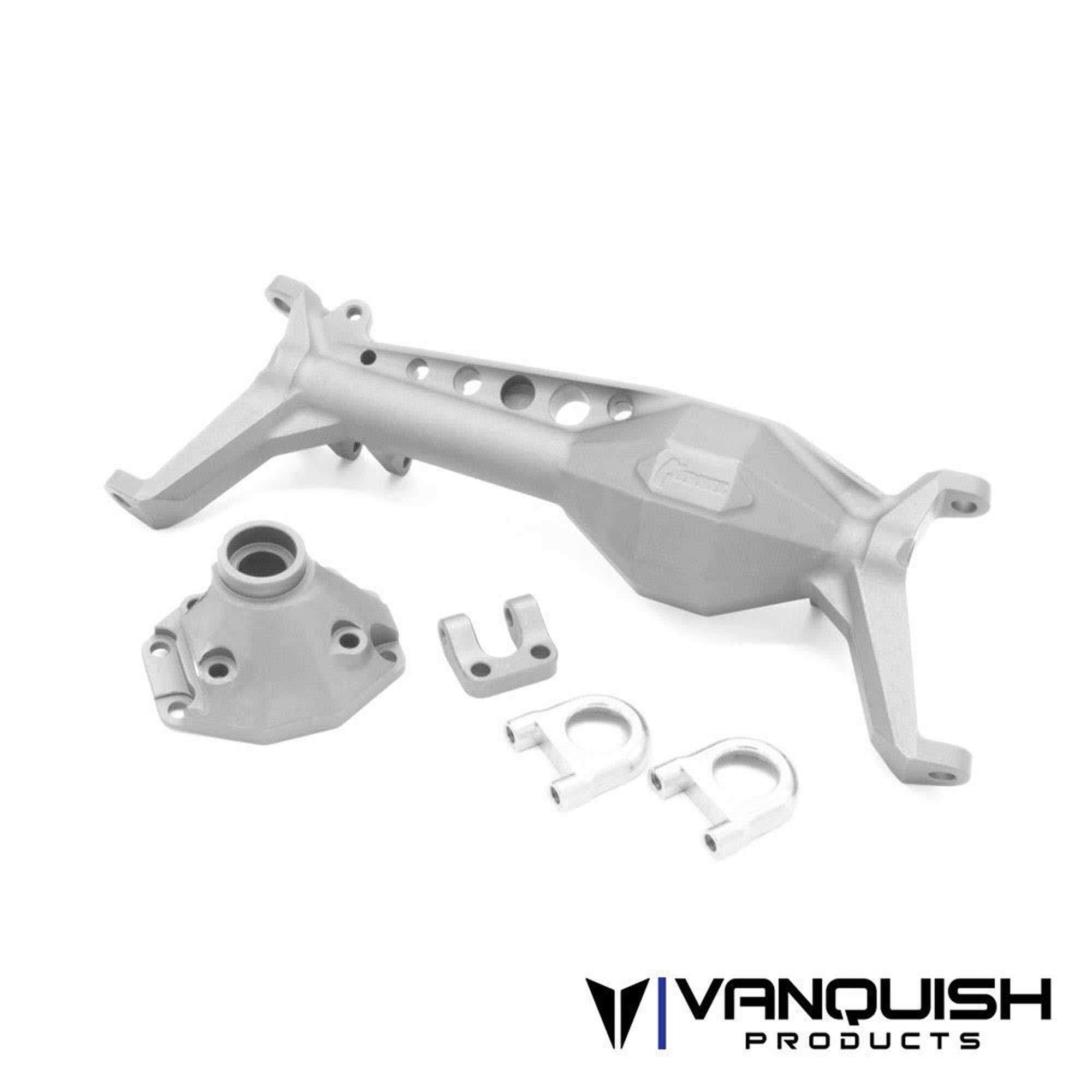 Vanquish Products Currie F9 Front Axle, Clear Anodized: Axial