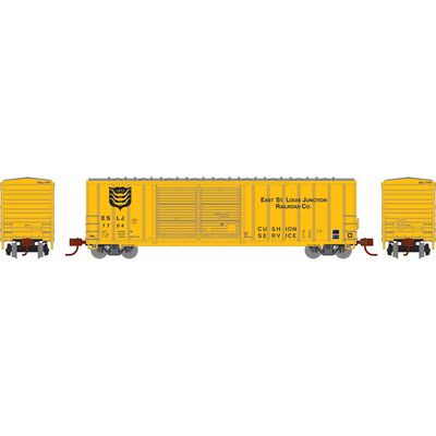 N 50' FMC DD Offset Box Car, ESLJ #7704 N 50' FMC DD Offset Box Car, ESLJ #7704