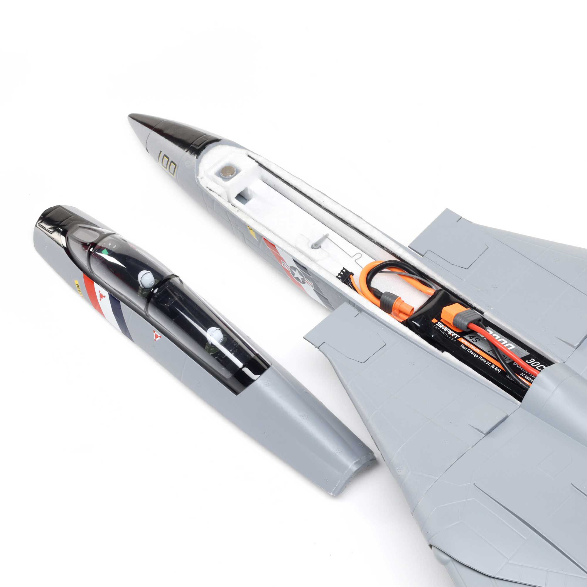 Canopée F-14 Tomcat 40mm Twin EDF - Pièce Détachée E-flite EFL01456 - 10
