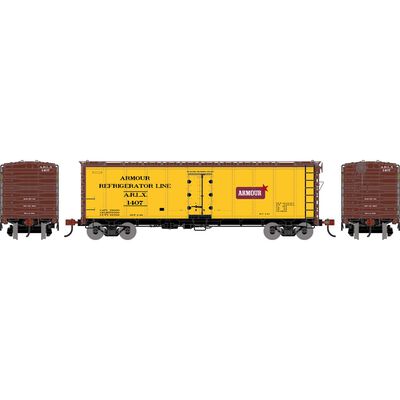 HO ATH 40' Steel Refrigerator Car, ARLX #1407 HO ATH 40' Steel Refrigerator Car, ARLX #1407