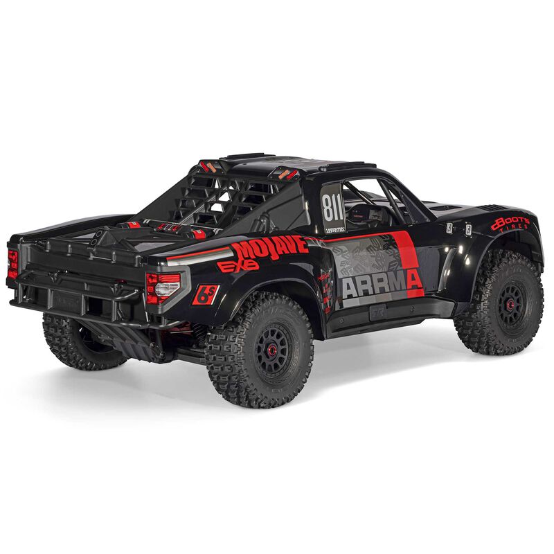 ARRMA 1/7 MOJAVE 6S EXB 4X4 RTR Brushless Desert Truck, Black