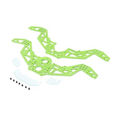 Chassis Plate Set, Green: Mini LMT Chassis Plate Set, Green: Mini LMT