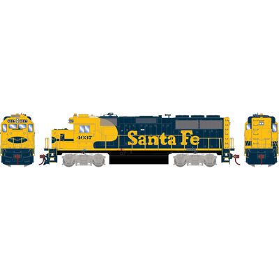 HO EMD GP60 Locomotive, Sound-Ready, ATSF #4037 HO EMD GP60 Locomotive, Sound-Ready, ATSF #4037