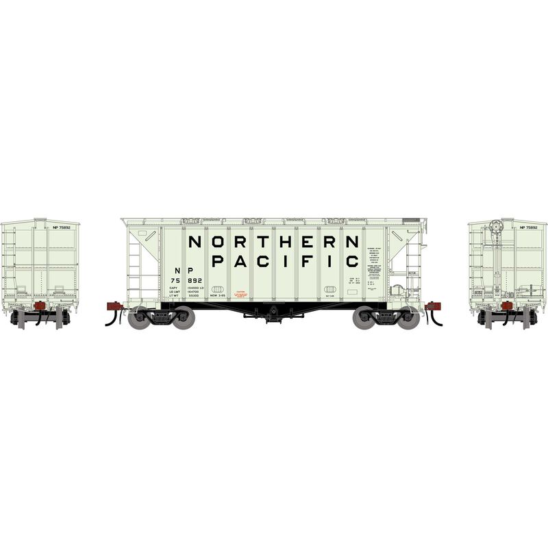 HO GEN GATC 2600 Airslide Covered Hopper, Intermediate NP #75892