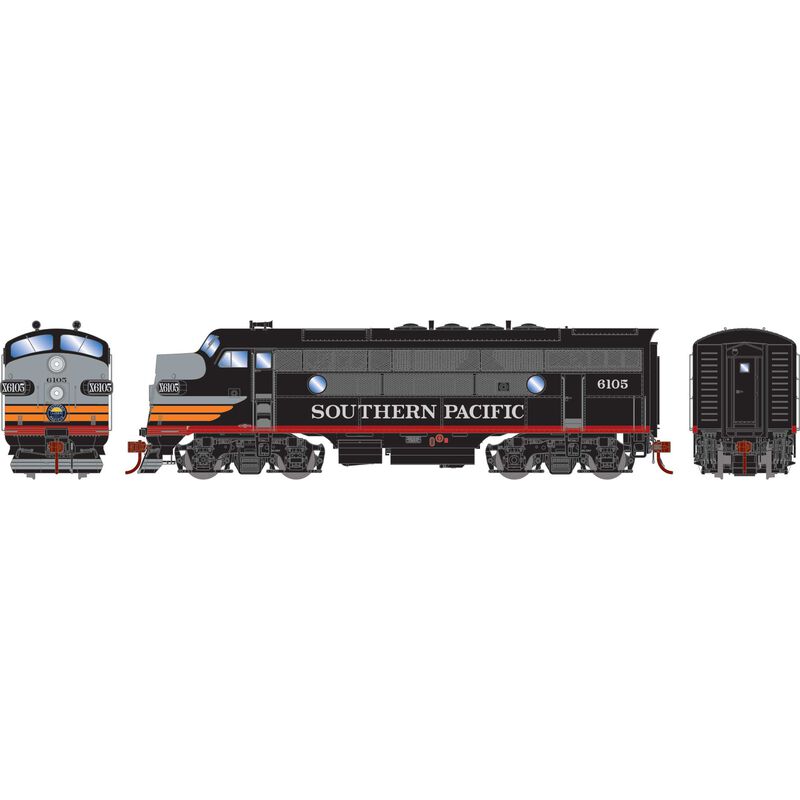 HO F3A Locomotive with DCC & Sound, SP #6105