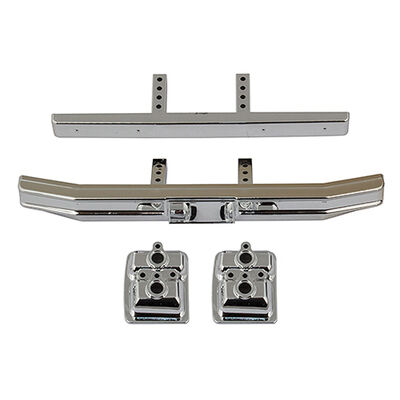 Ford F-150 Bumper Set, Chrome: CR12 Ford F-150 Bumper Set, Chrome: CR12