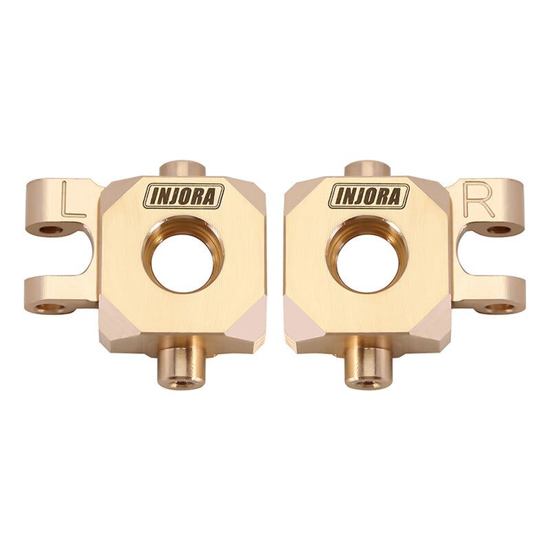 INJORA Brass Steering Knuckle Set, 1/18 Traxxas TRX-4M