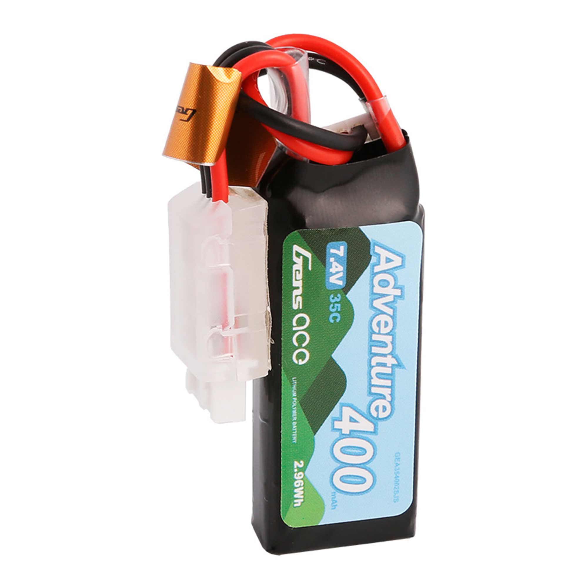 TATTU Tinywhoops 2S 400mAh 7.4V 95C Lipo Accu Met JST-SYP Stekker
