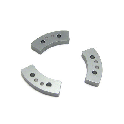Aluminum Hard Anodized Long Slipper Clutch Pads (3): TRA Aluminum Hard Anodized Long Slipper Clutch Pads (3): TRA