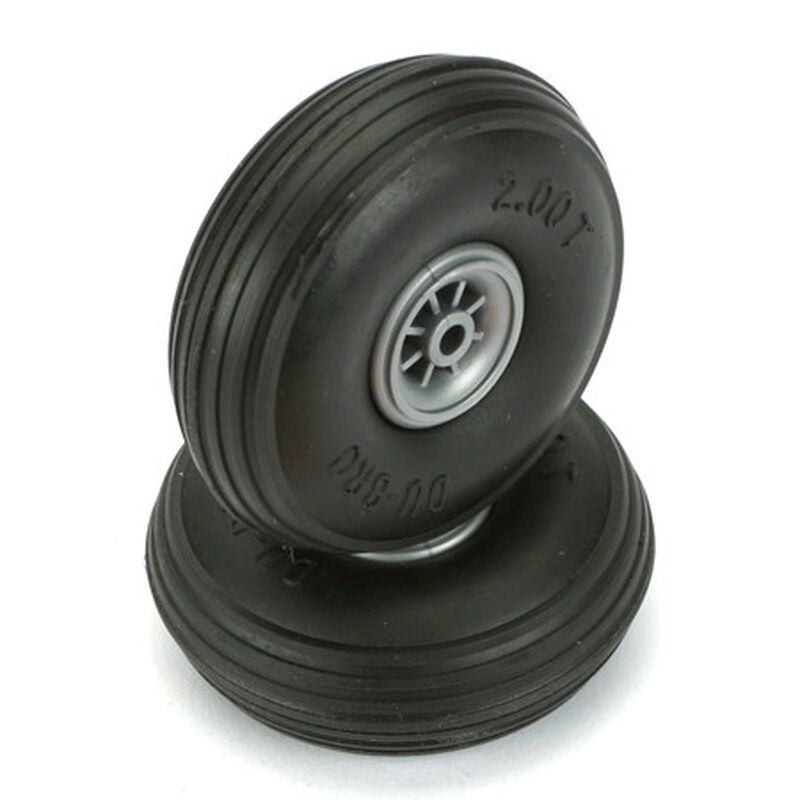 Treaded Wheels, 2" (2)