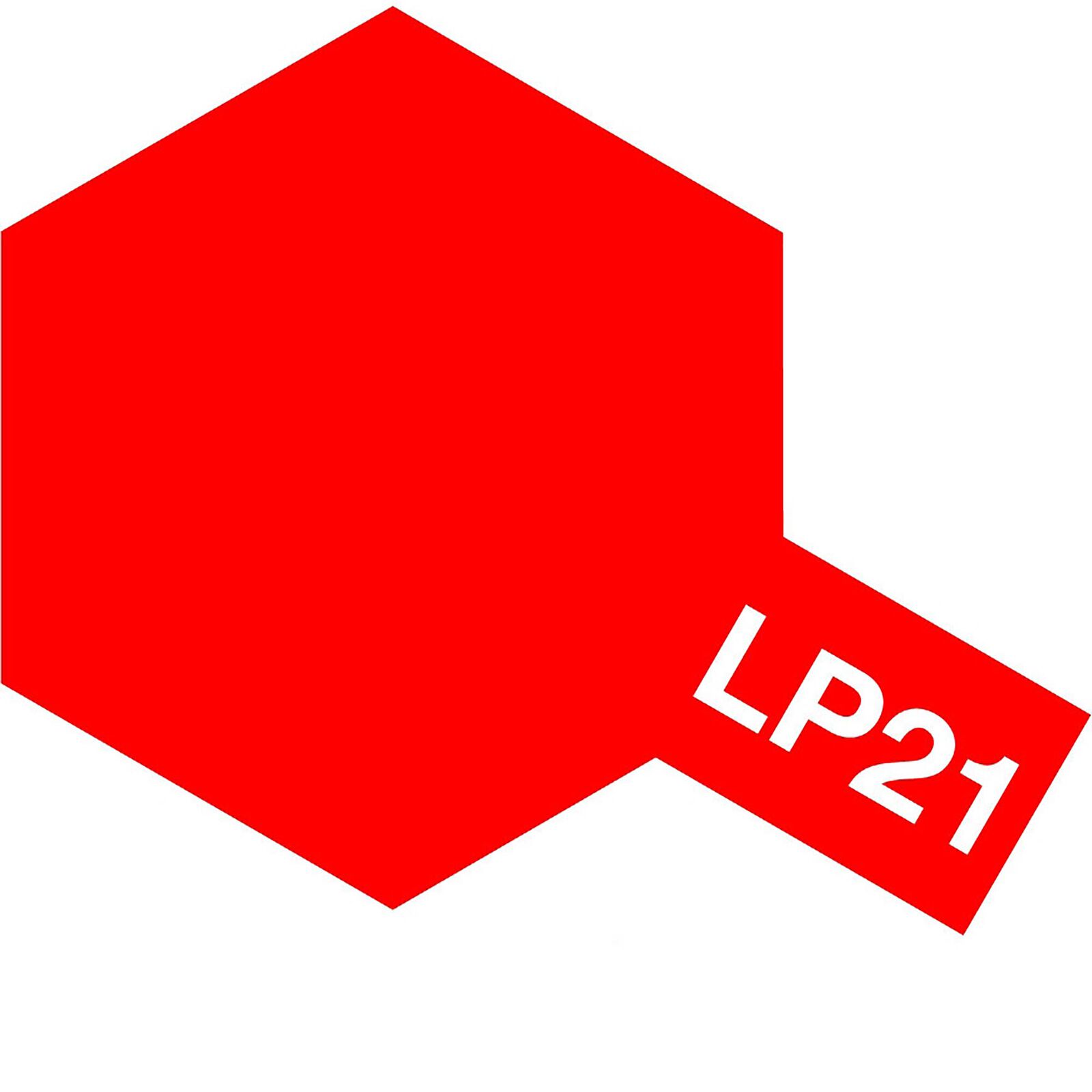 Lacquer Paint, LP-21 Italian Red, 10 mL