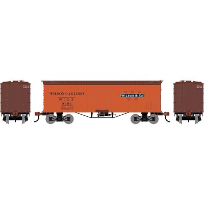 HO RND 36' Wooden Reefer, WCLX #9506 HO RND 36' Wooden Reefer, WCLX #9506
