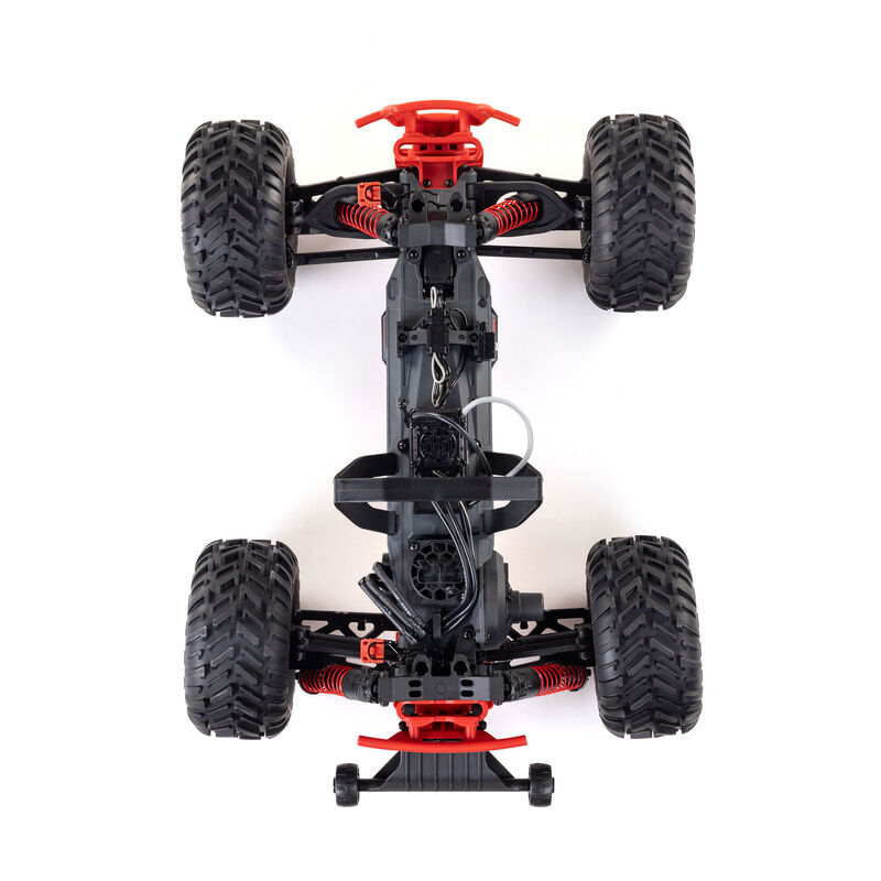 [���ܼ�] ARA3537T1 [ARRMA] 1/10 QUAKE 223S DSC 2WD RTR Brushless Monster Truck, Red