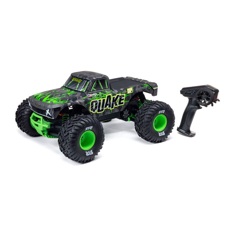 [���ܼ�] ARA3537T2 [ARRMA] 1/10 QUAKE 223S DSC 2WD RTR Brushless Monster Truck, Green