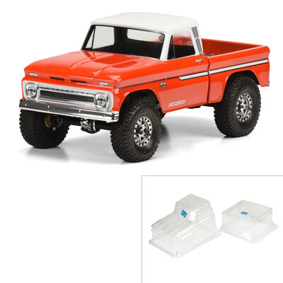 1/10 1966 Chevrolet C-10 Clear Body 12.3" (313mm) Wheelbase 1/10 1966 Chevrolet C-10 Clear Body 12.3" (313mm) Wheelbase