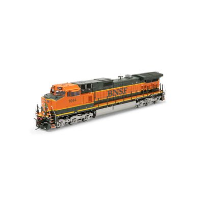 HO GE Dash 9-44CW Locomotive with DCC & Sound, BNSF Heritage I #1044 HO GE Dash 9-44CW Locomotive with DCC & Sound, BNSF Heritage I #1044