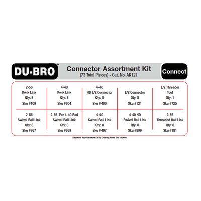 Connectors Assortment Kit (73 pcs set) Connectors Assortment Kit (73 pcs set)
