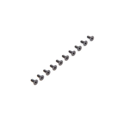Flat Head Screws M2.5 x 5mm (10) Flat Head Screws M2.5 x 5mm (10)