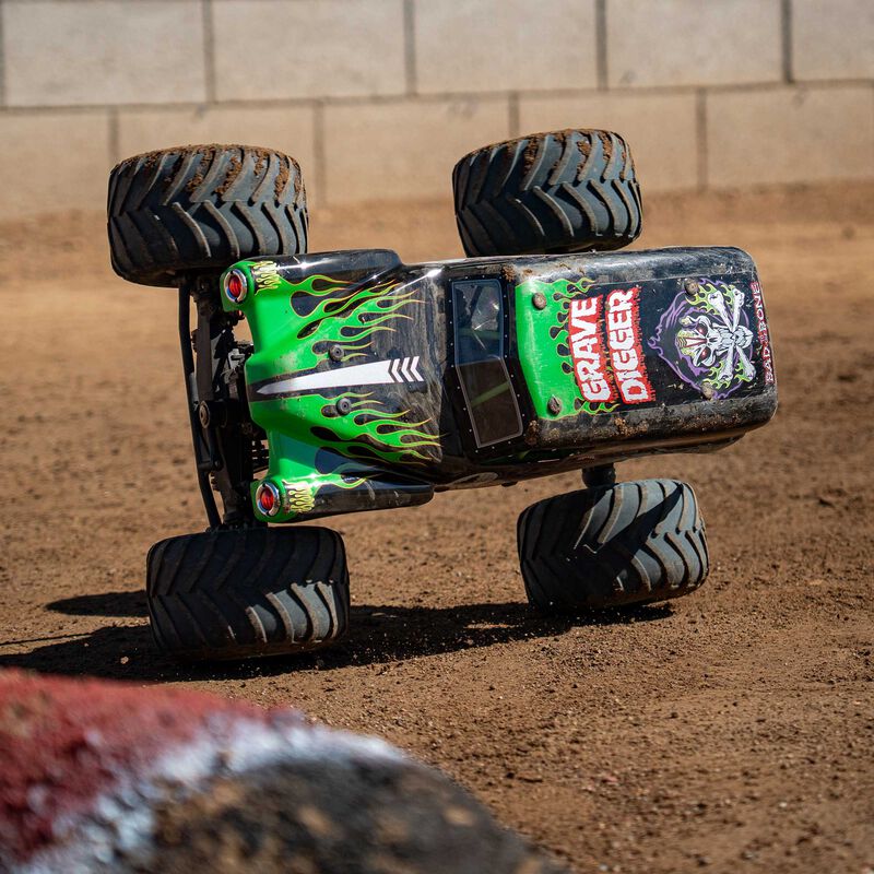 [�˾���ũ] LOS04028T1 [TEAM LOSI] LOSI 1/8 LMT 2.0 Grave Digger 4X4 �ָ��� �׽� �귯�ø��� ���� Ʈ�� RTR, �׸� 19