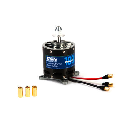 Power 180 Brushless Outrunner Motor, 195Kv: 6.5mm Bullet Power 180 Brushless Outrunner Motor, 195Kv: 6.5mm Bullet