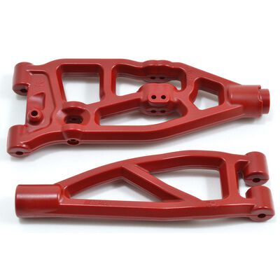 Front Right Upper & Lower A-arms: ARRMA V5 6S BLX & EXB Trucks, Red Front Right Upper & Lower A-arms: ARRMA V5 6S BLX & EXB Trucks, Red