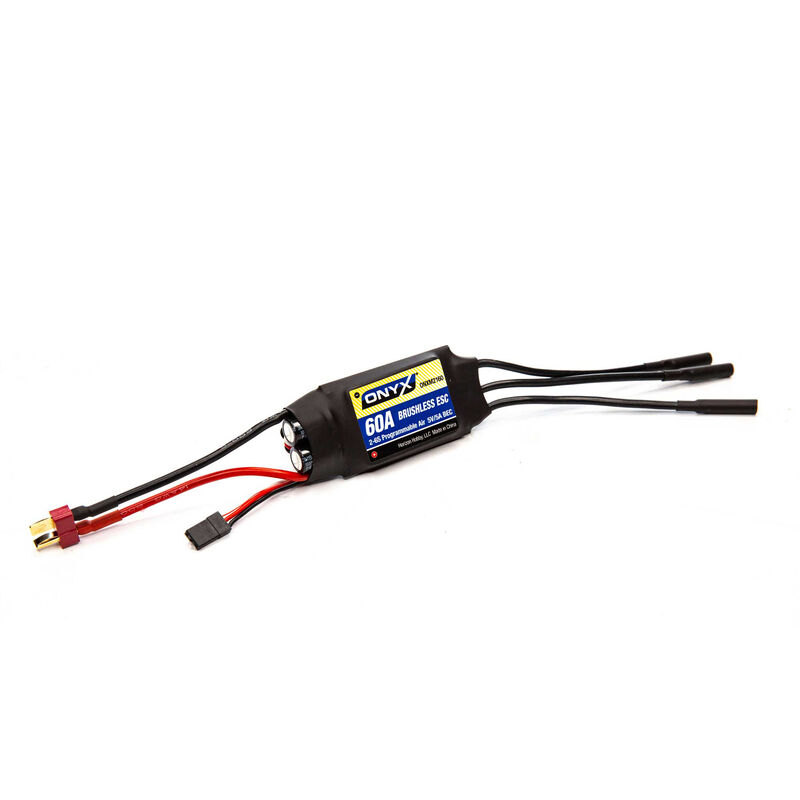 60A 2-6S Programmable Brushless Air ESC