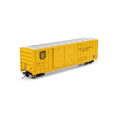 HO 50' FMC 5347 DD Offset Box Car, ESLJ #7744 HO 50' FMC 5347 DD Offset Box Car, ESLJ #7744