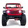 1/10 SCX10 III Jeep JT Gladiator 4X4 Rock Crawler with Portals RTR, Red