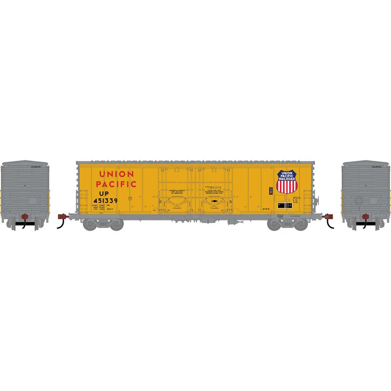 HO ATH 50' Evans Double Plug Door Box Car, UP #451339