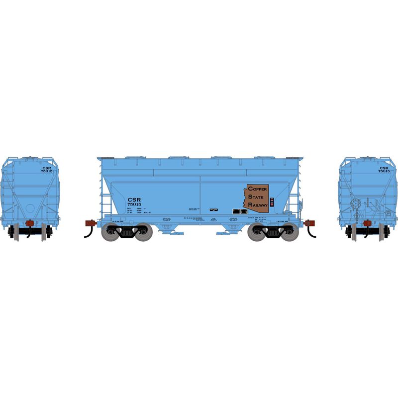 HO ATH ACF 2970 Covered Hopper, Legendary Liveries CSR #75015
