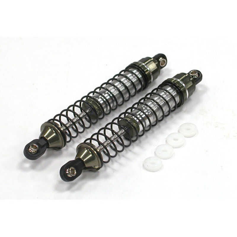 MSR11 108mm Rock Crawler Shock Set, Silver (2)