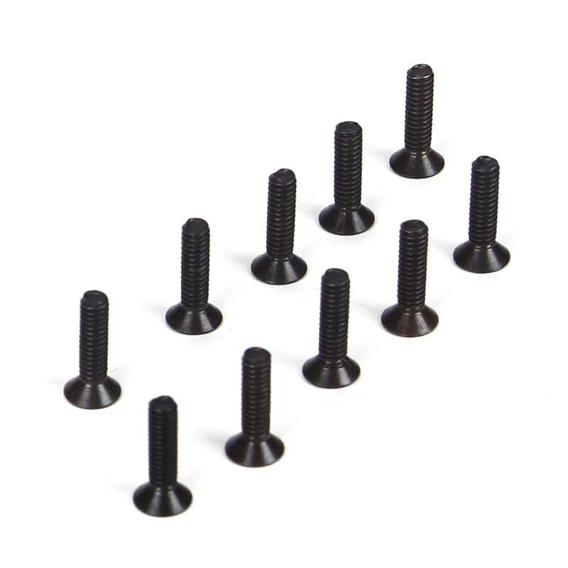 Losi Flat Head Screw, M2x8mm (10)