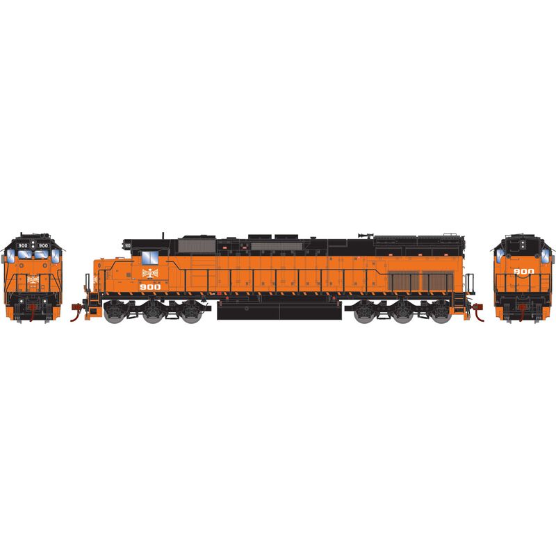 HO SD45T-2 Locomotive, Bessamer & Lake Erie #900