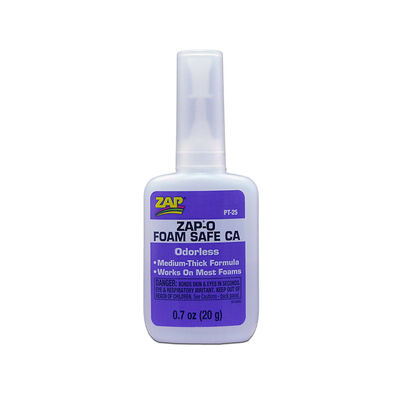 ZAP-O Foam Safe CA Glue, .7 oz ZAP-O Foam Safe CA Glue, .7 oz