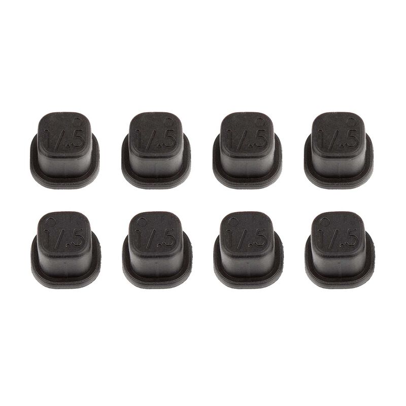Arm Mount Inserts, 1/10 Team Associated RC10B6