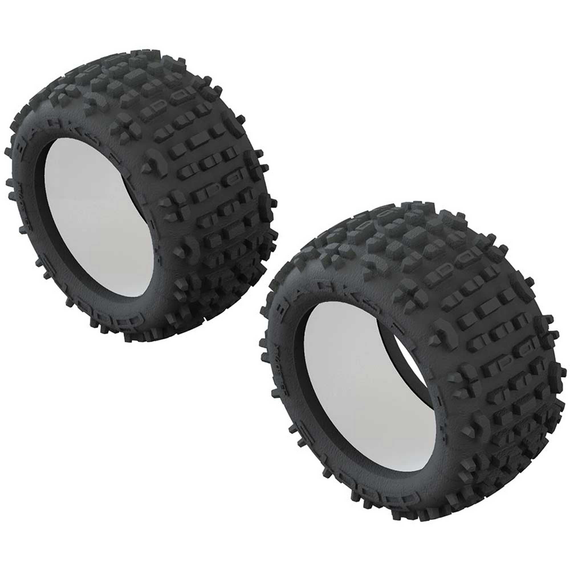 ARRMA dBoots Backflip LP 4S Tire 3.8 Glued Black (2 ARRMA dBoots Backflip LP 4S Tire 3.8 Glued Black (2