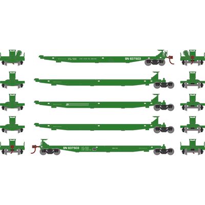 HO Impack Spine Car, BN #637503 (5) HO Impack Spine Car, BN #637503 (5)