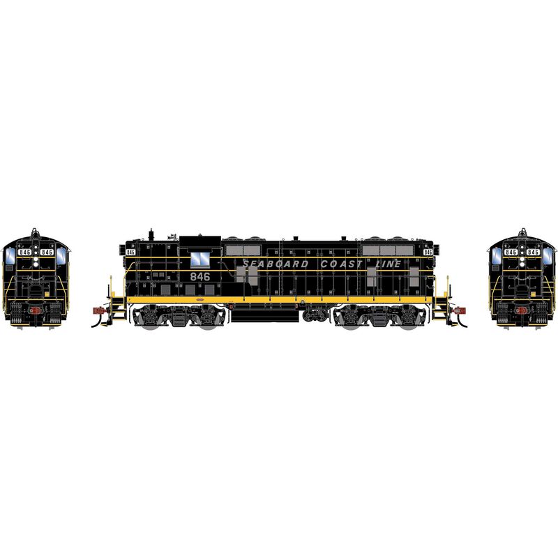 HO GEN GP7 Locomotive w/DCC & Sound, SCL #846 HO GEN GP7 Locomotive w/DCC & Sound, SCL #846