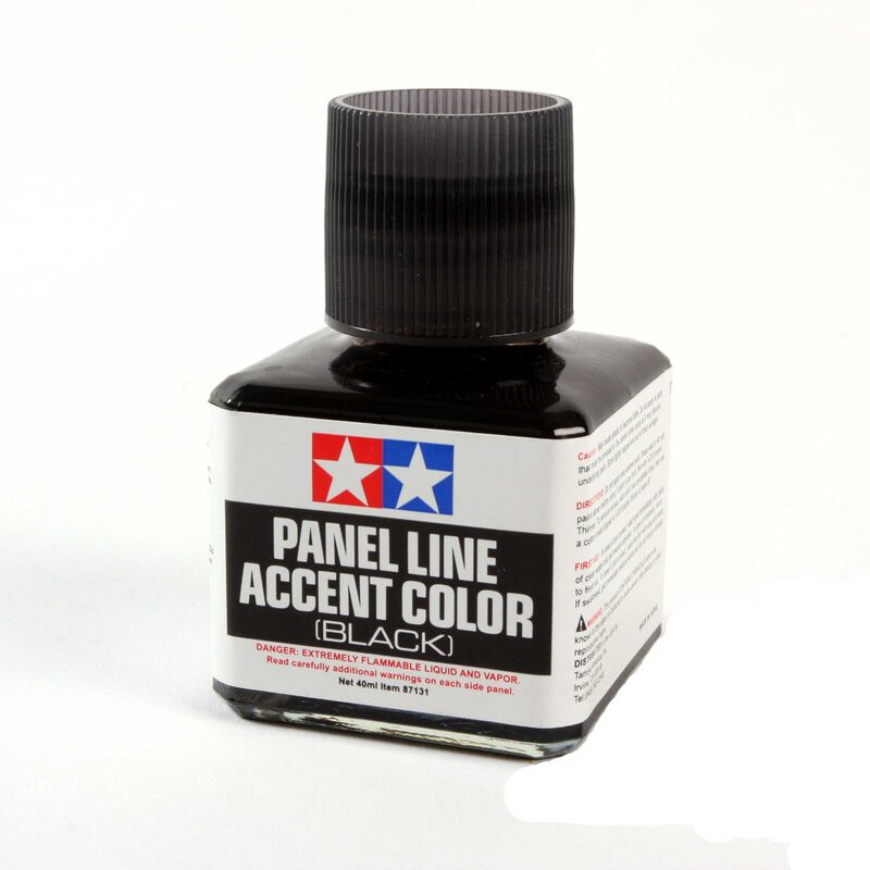 Panel Line Accent Color, 40ml Black