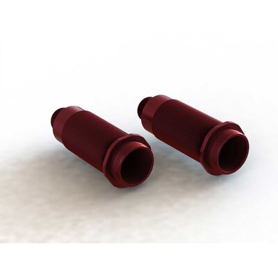 Aluminum Shock Body, 16x62mm Red (2) Aluminum Shock Body, 16x62mm Red (2)