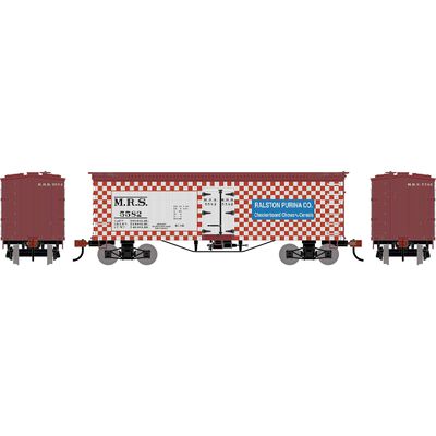 HO RND 36' Wooden Reefer, MRS #5582 HO RND 36' Wooden Reefer, MRS #5582