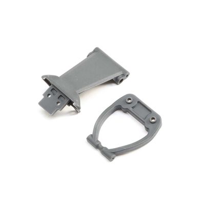 Front Bumper Skid Plate&Support Gray Rock Rey Front Bumper Skid Plate&Support Gray Rock Rey