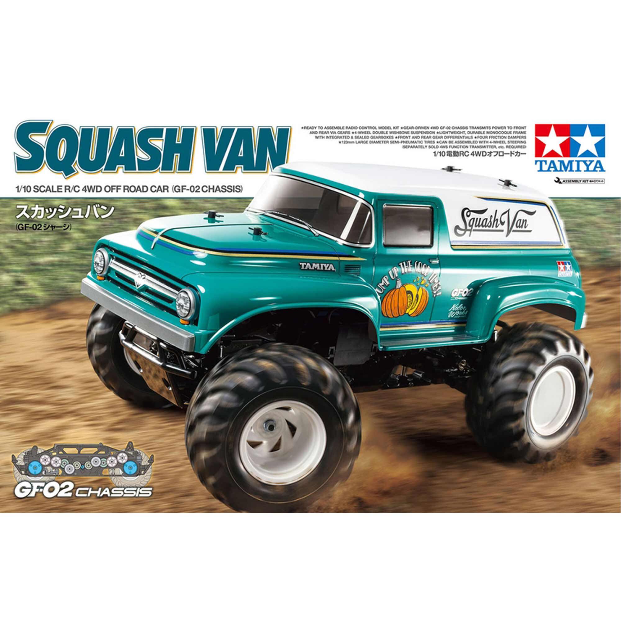 Tamiya 1/10 R/C Squash Van (GF-02) | Horizon Hobby