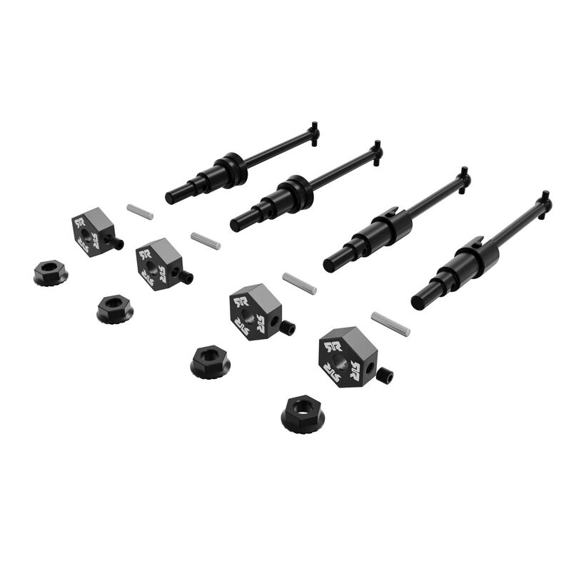 ARRMA Metal Axle & Wheel Hex Set Type F (4pcs): GROM ARRMA Metal Axle & Wheel Hex Set Type F (4pcs): GROM
