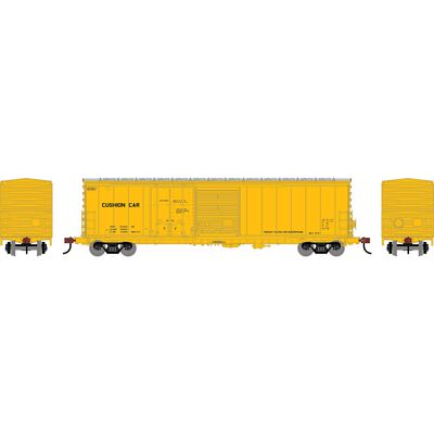 HO ATH 50' ACF Combination Door Box Car, Data Only Yellow HO ATH 50' ACF Combination Door Box Car, Data Only Yellow