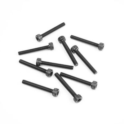 M3x22mm Cap Head Screws, Black (10) M3x22mm Cap Head Screws, Black (10)